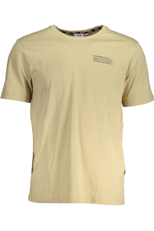 Fila Beige T-shirt herr bomull