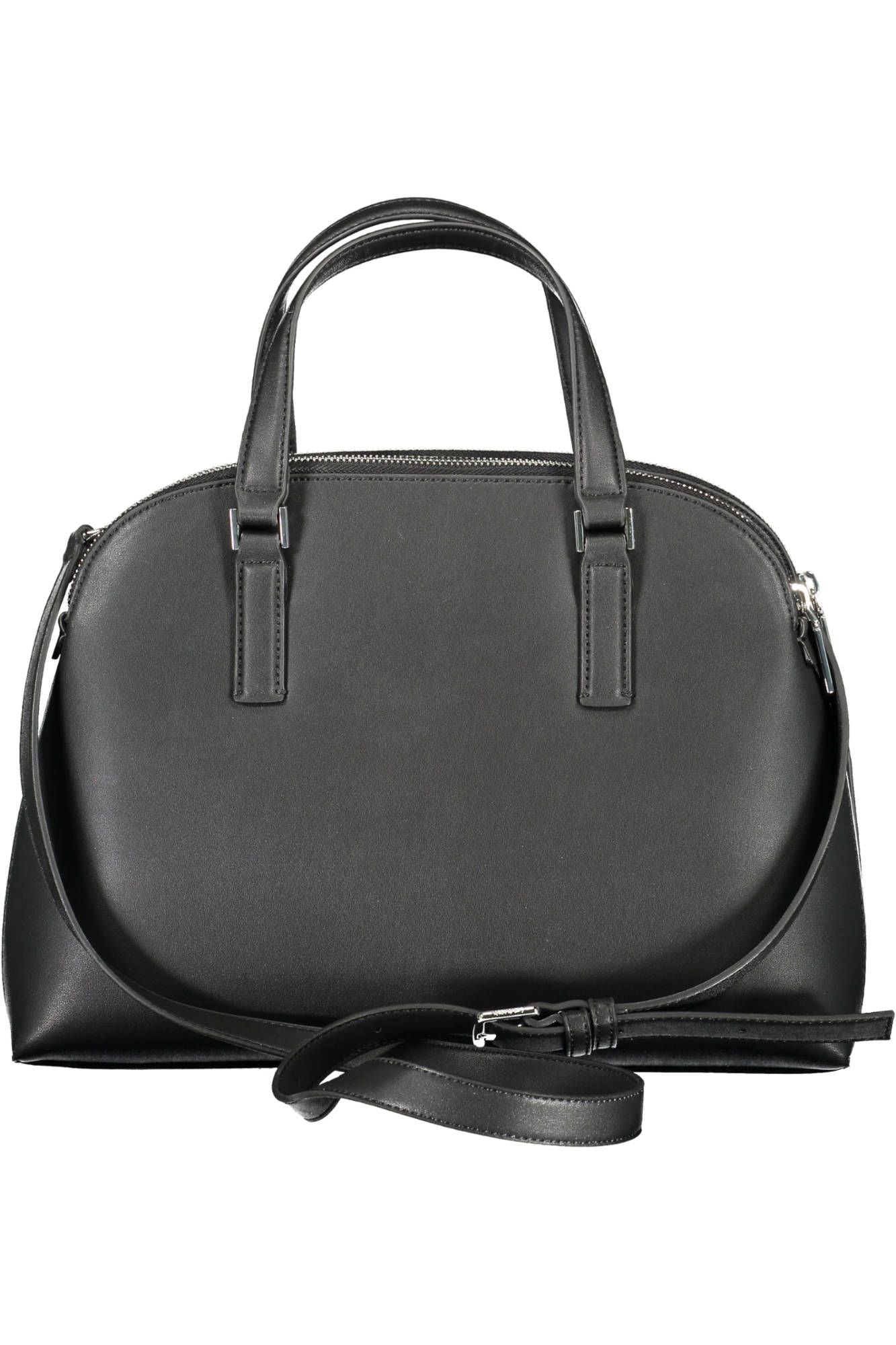 Bolso de mano de mujer de poliéster negro de Calvin Klein