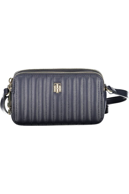 Bolso de mano de mujer de polietileno azul Tommy Hilfiger