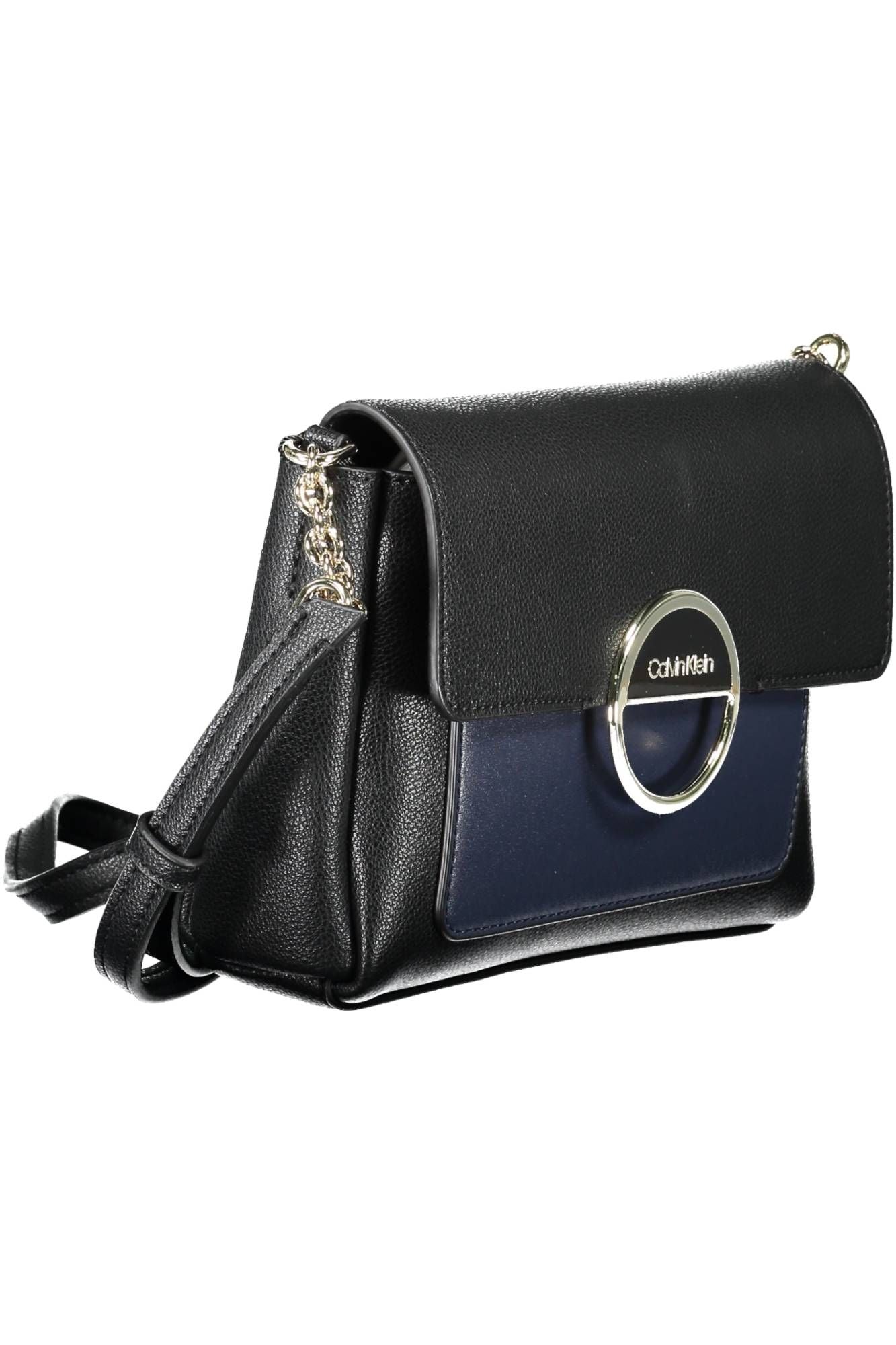 Bolso de mano de mujer Calvin Klein de polietileno negro