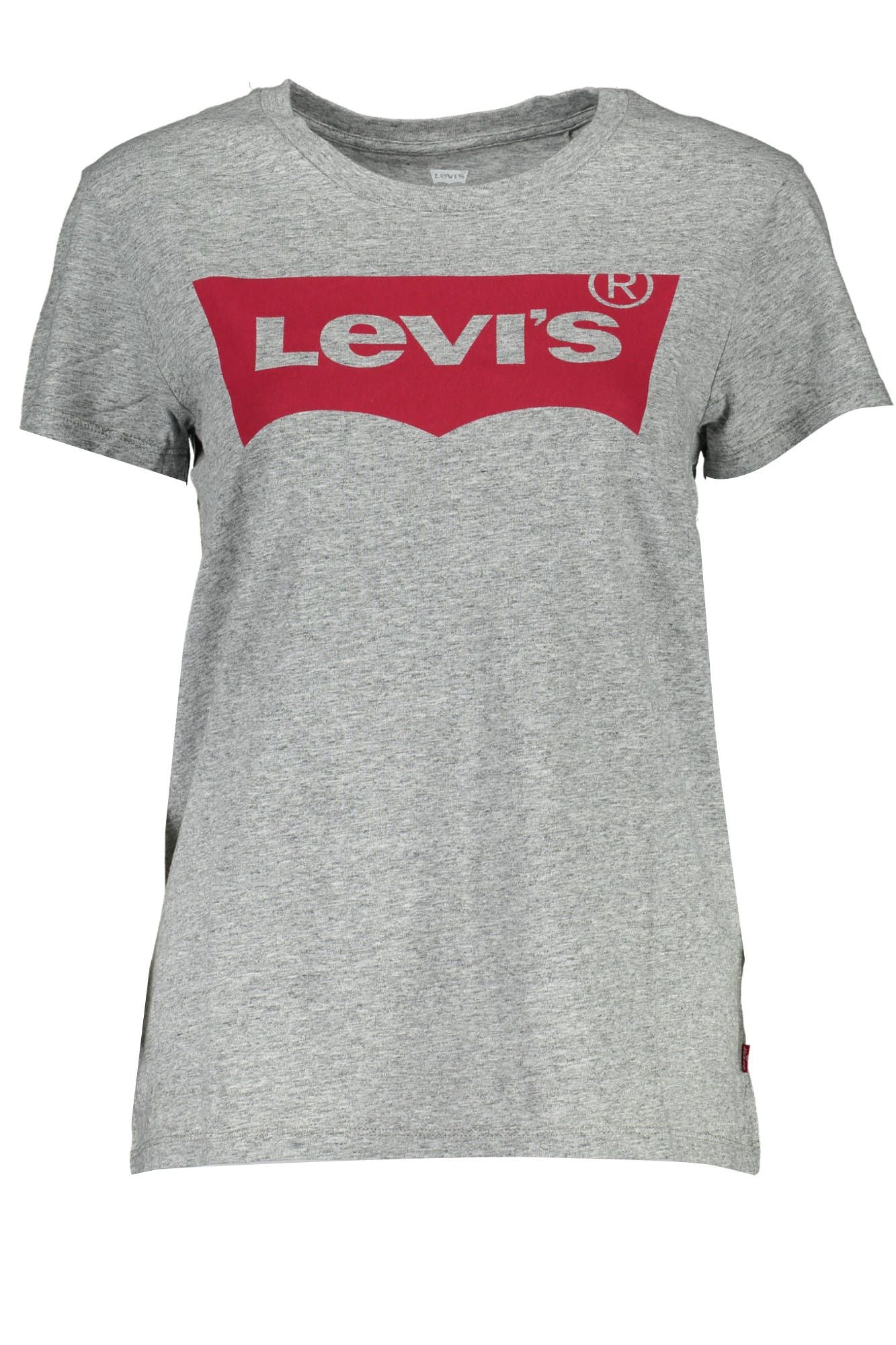 Levi's grå bomull T-shirt för kvinnor