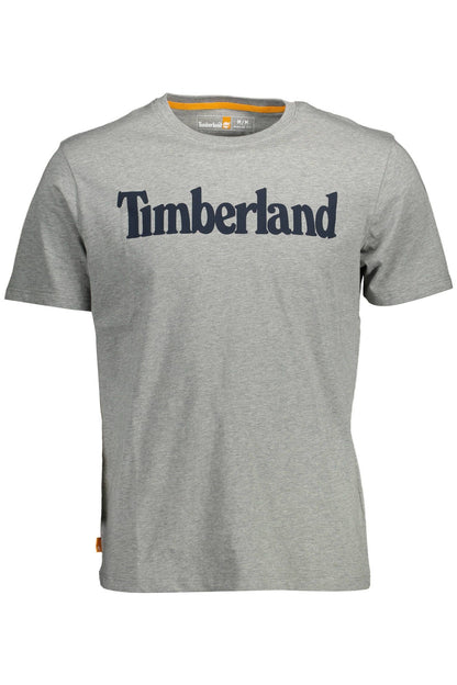 Camiseta Timberland de algodón gris para hombre