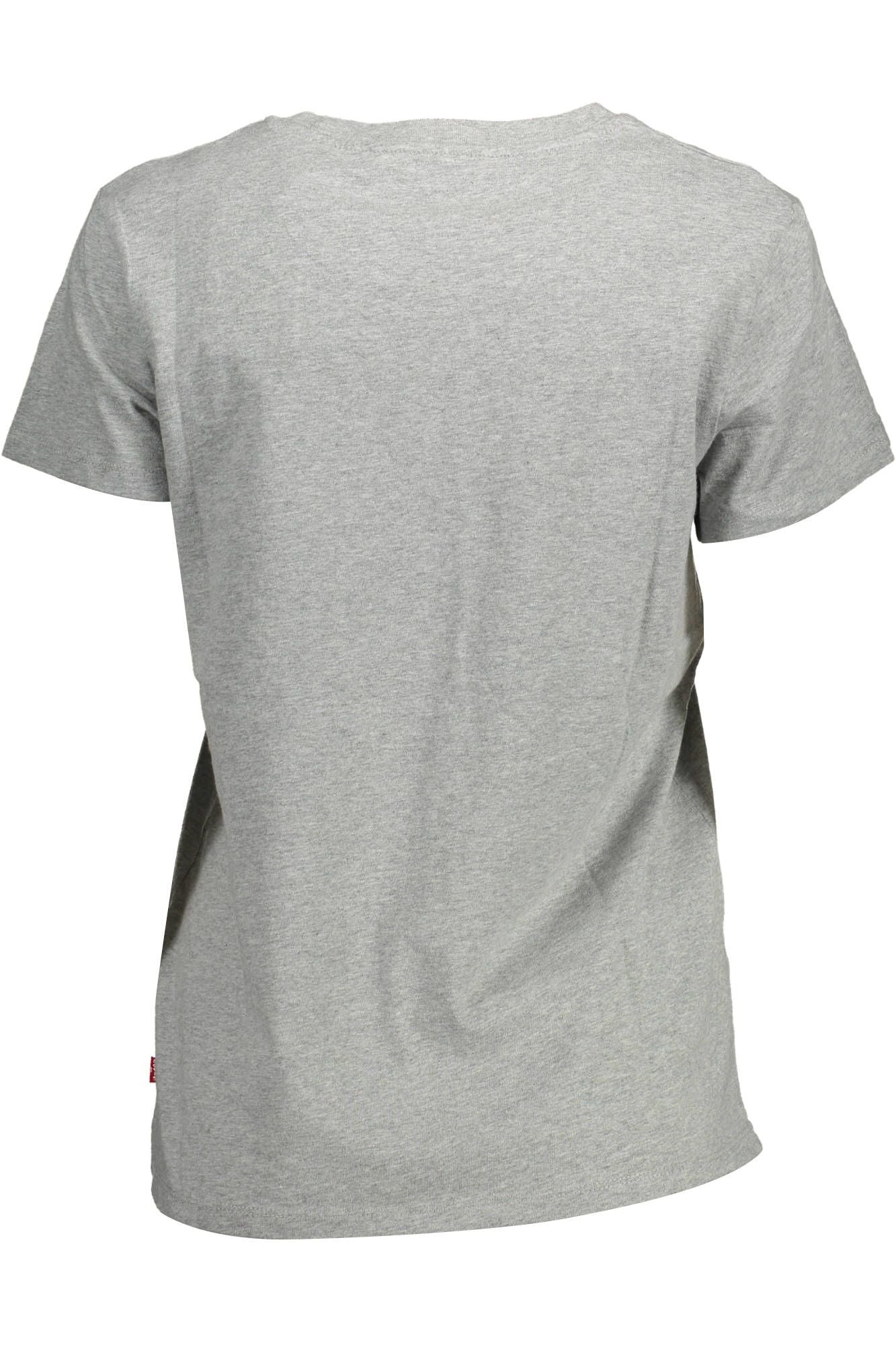 Camiseta Levi's de algodón gris para mujer