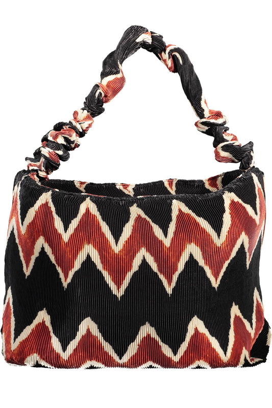 Bolso de mano de mujer de poliéster negro Desigual