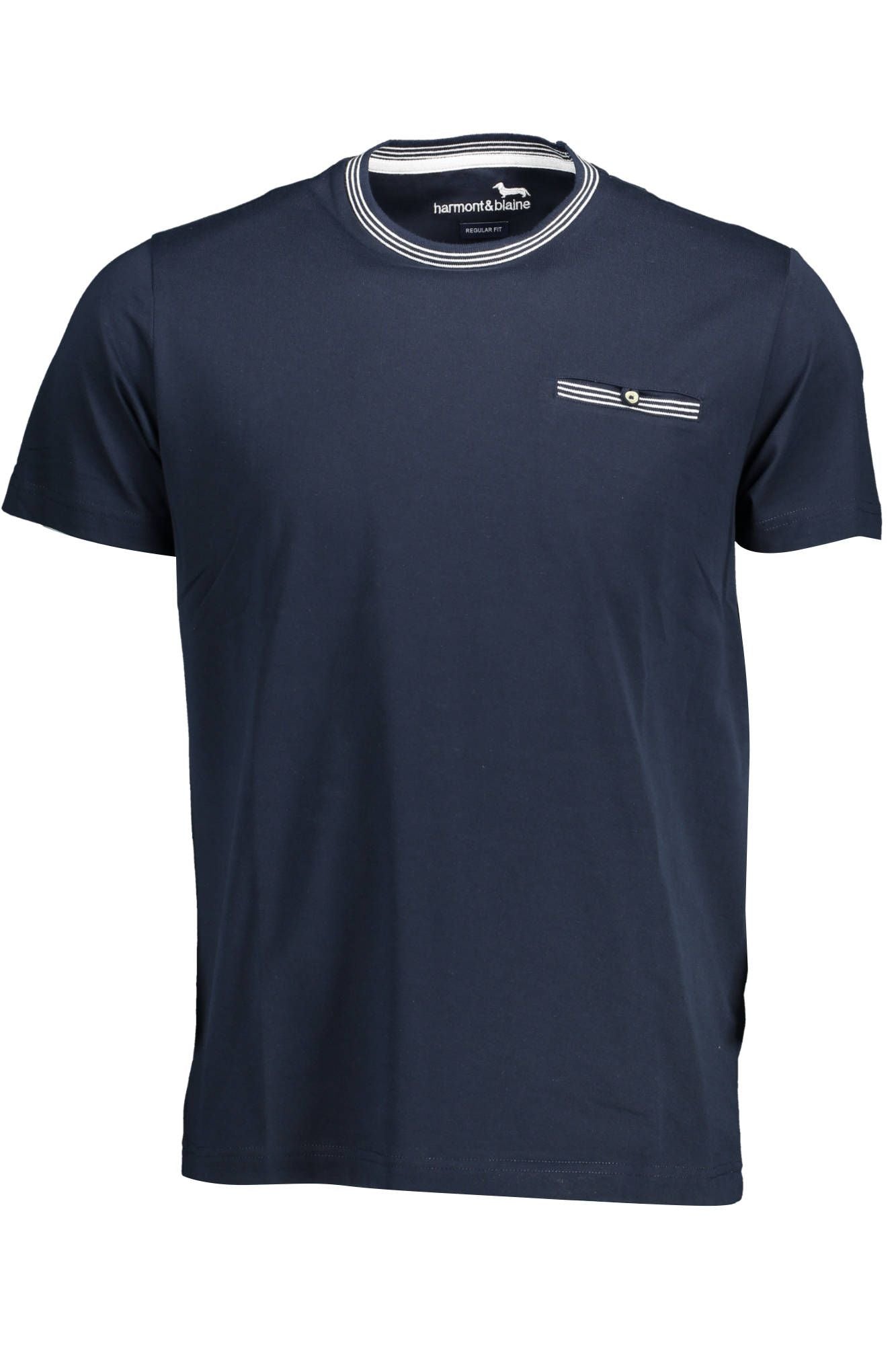 Harmont &amp; Blaine Blue Cotton Men T-Shirt