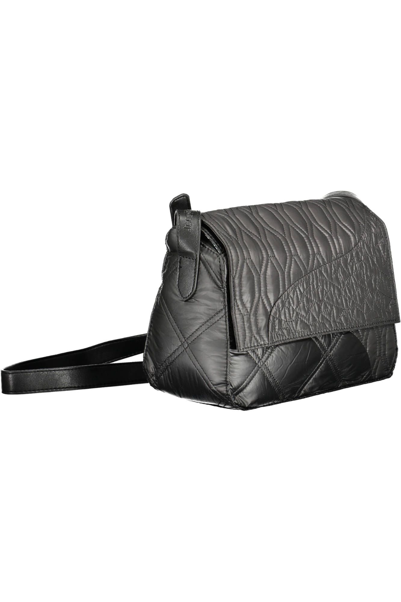 Bolso de mano de mujer de polietileno negro Desigual