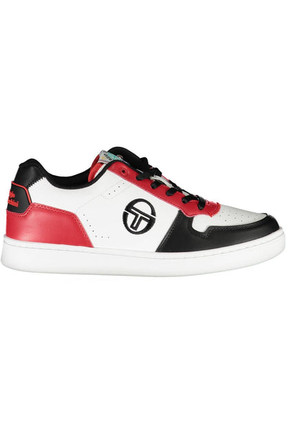 Sergio Tacchini vit polyester sneaker för män