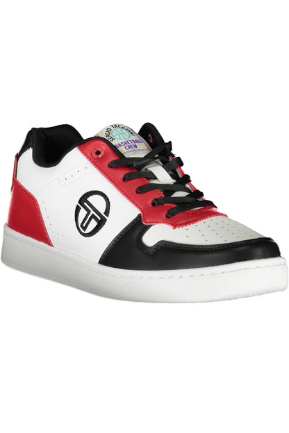 Sergio Tacchini vit polyester sneaker för män