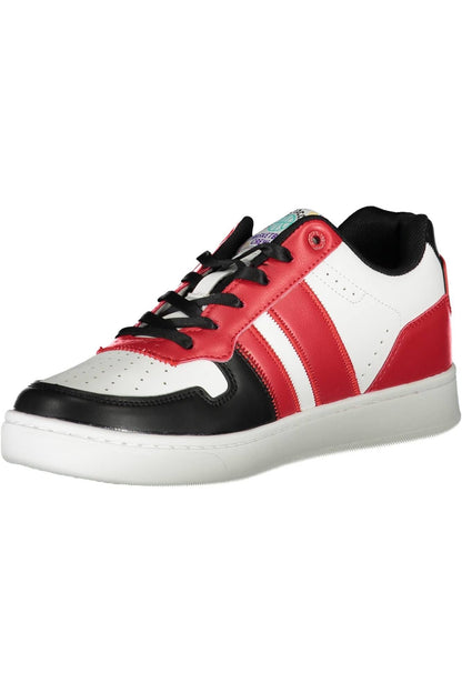 Sergio Tacchini vit polyester sneaker för män