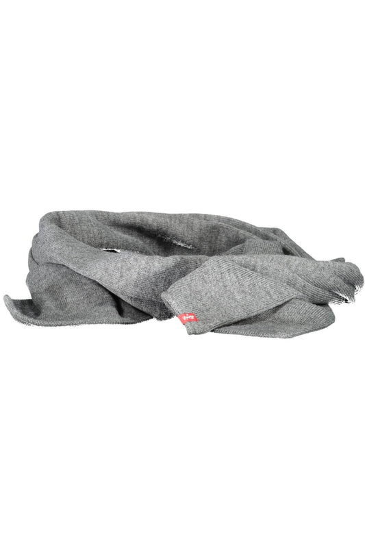 Bufanda acrílica gris para hombre de Levi's