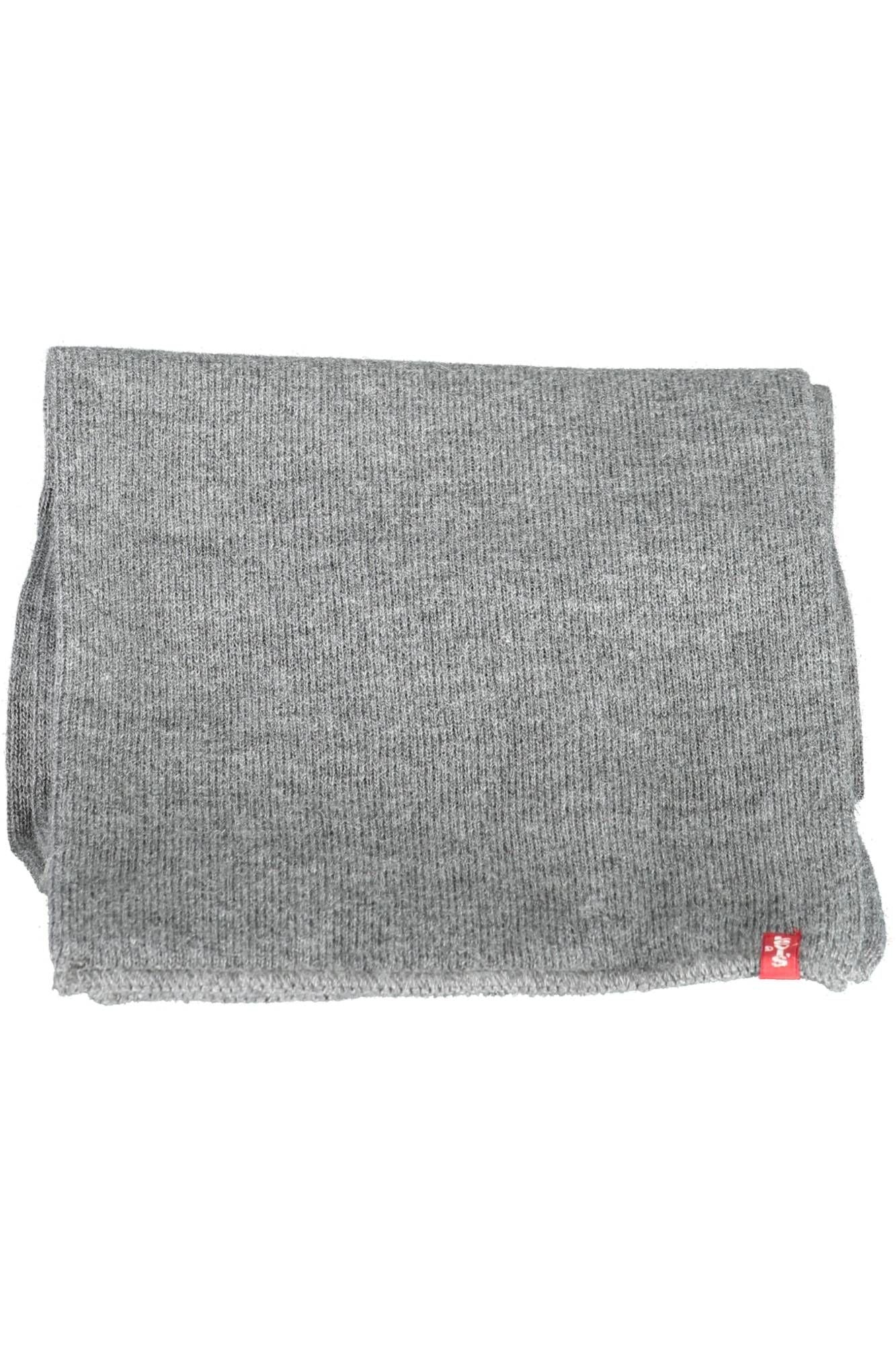 Bufanda acrílica gris para hombre de Levi's