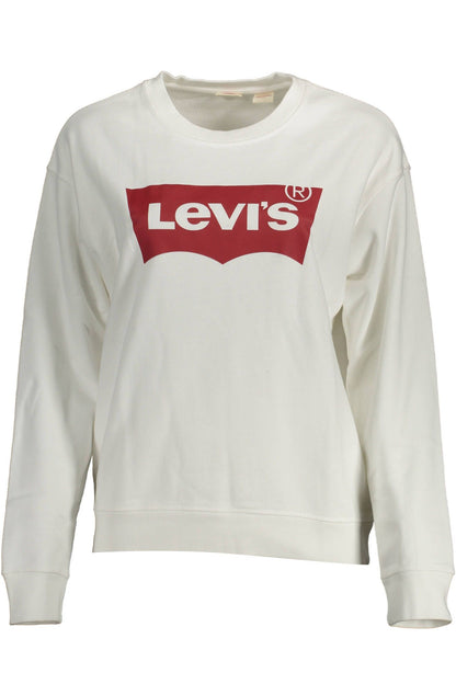 Levi's White Cotton Women Sweater