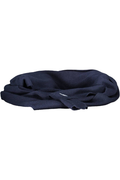 North Sails Blue Cotton Men Scarf