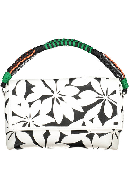 Bolso de mano de mujer de polietileno blanco Desigual