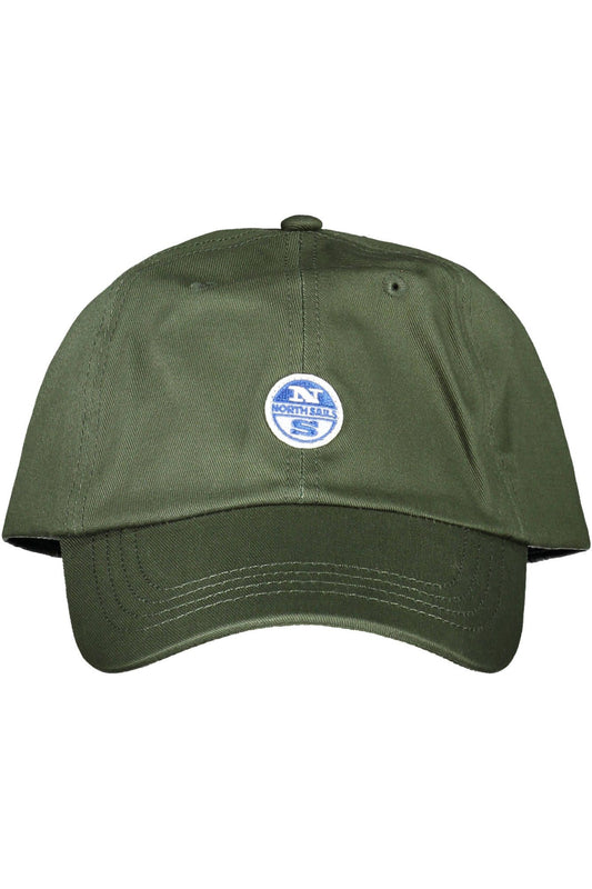 North Sails Green Cotton Men Cap