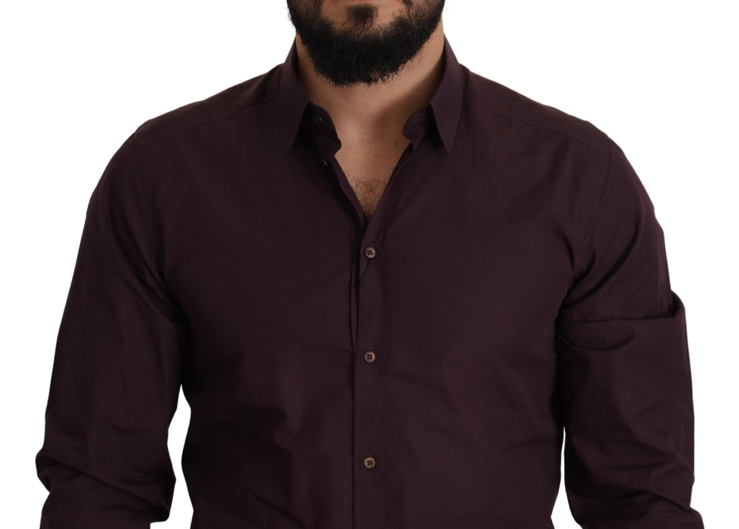 Dolce &amp; Gabbana Regal Lila Slim Fit Dress Shirt