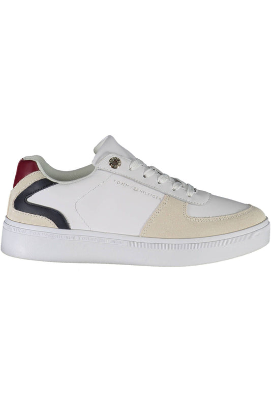 Zapatillas de piel blancas para mujer de Tommy Hilfiger