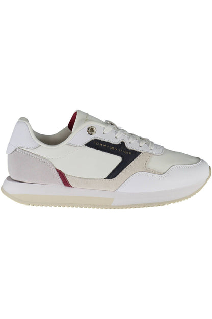 Zapatillas de piel blancas para mujer de Tommy Hilfiger