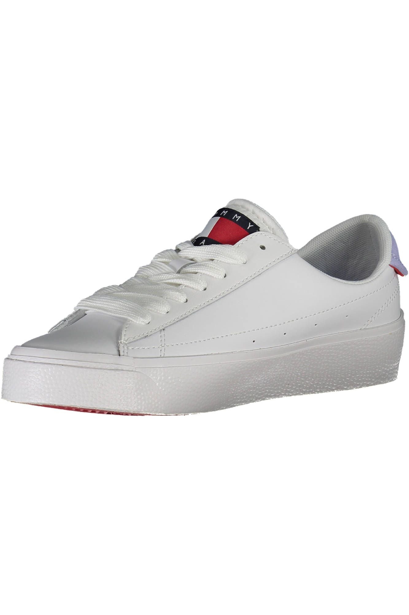 Zapatillas de piel blancas para mujer de Tommy Hilfiger