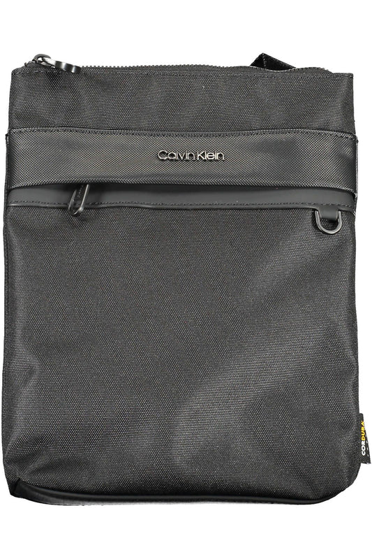 Bolso de hombro de poliéster negro para hombre de Calvin Klein