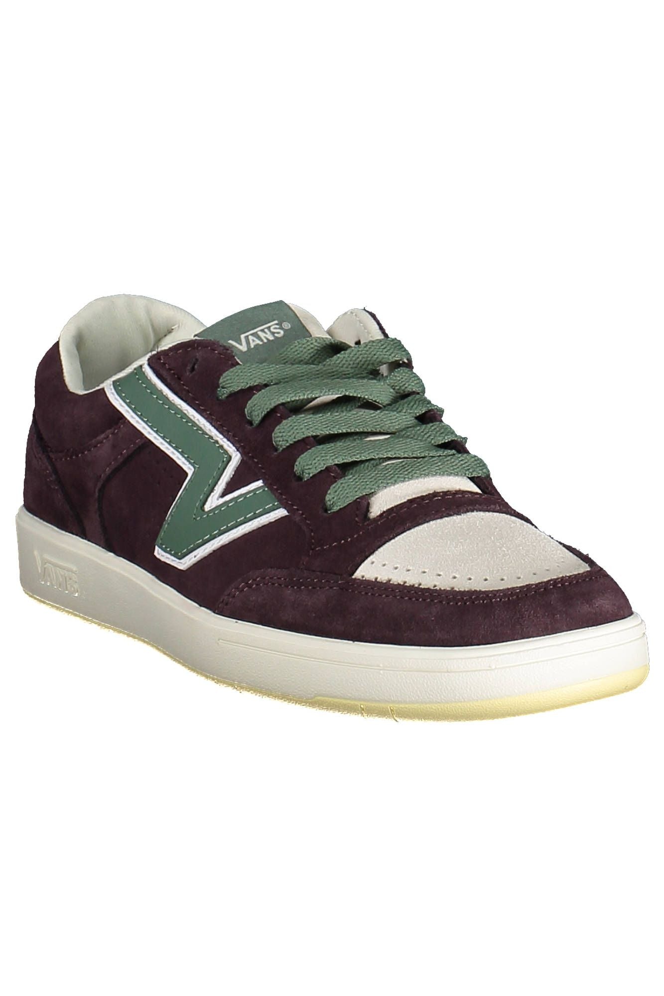 Zapatillas Vans de cuero morado para hombre