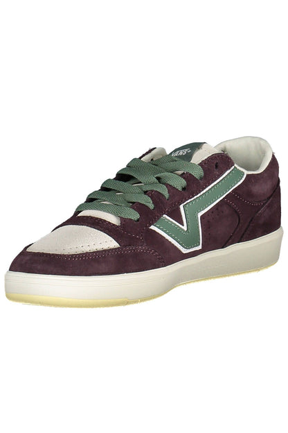 Zapatillas Vans de cuero morado para hombre