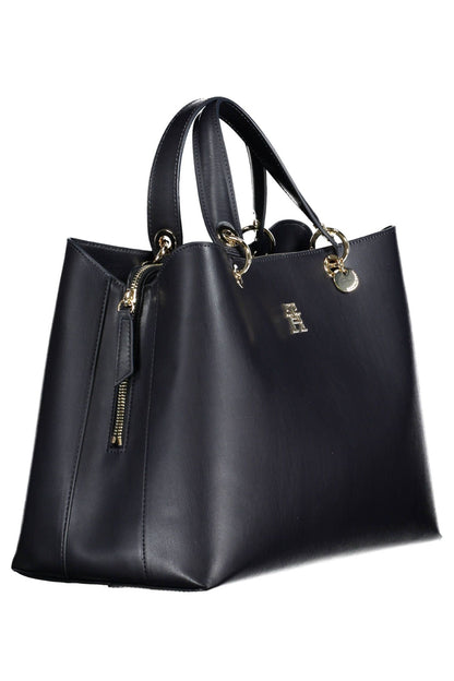 Bolso de mano de mujer de polietileno azul Tommy Hilfiger