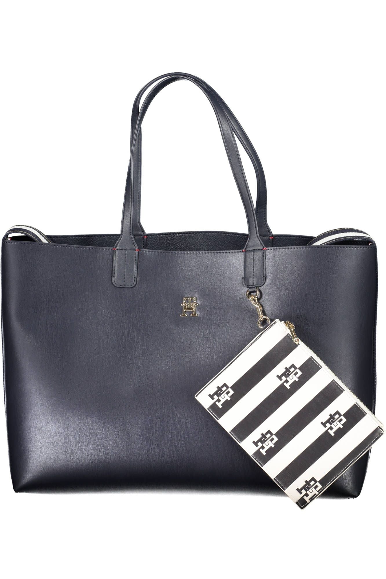 Bolso de mano de mujer de polietileno azul Tommy Hilfiger