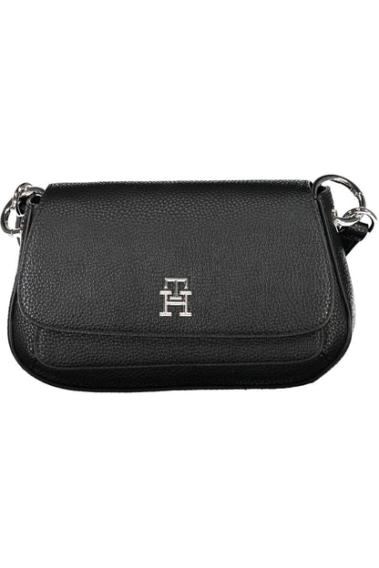 Bolso de mano de mujer de polietileno negro Tommy Hilfiger