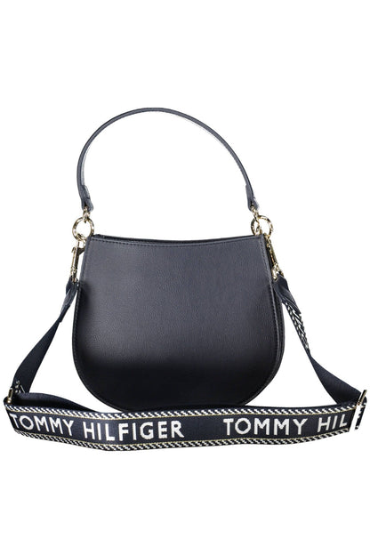 Bolso de mano de mujer de poliéster azul Tommy Hilfiger