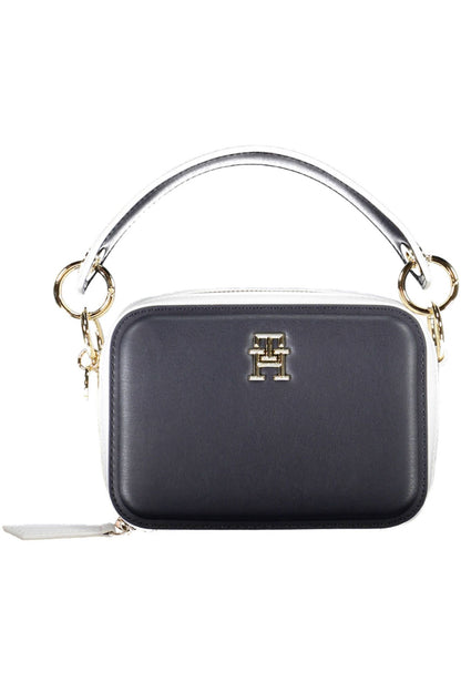 Bolso de mano de mujer de polietileno azul Tommy Hilfiger