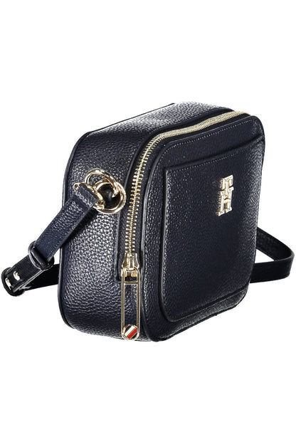 Bolso de mano de mujer de polietileno azul Tommy Hilfiger