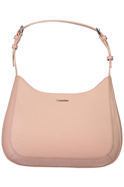 Bolso de mano de poliéster rosa para mujer de Calvin Klein