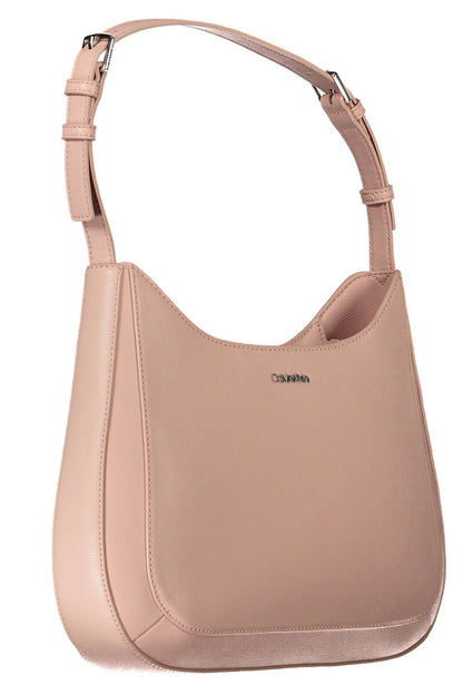 Bolso de mano de poliéster rosa para mujer de Calvin Klein