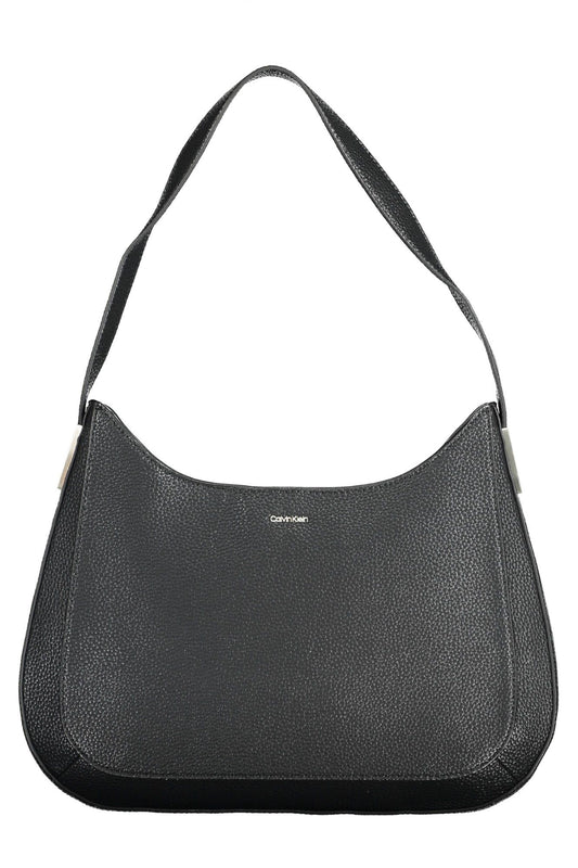 Bolso de mano de mujer de poliéster negro de Calvin Klein