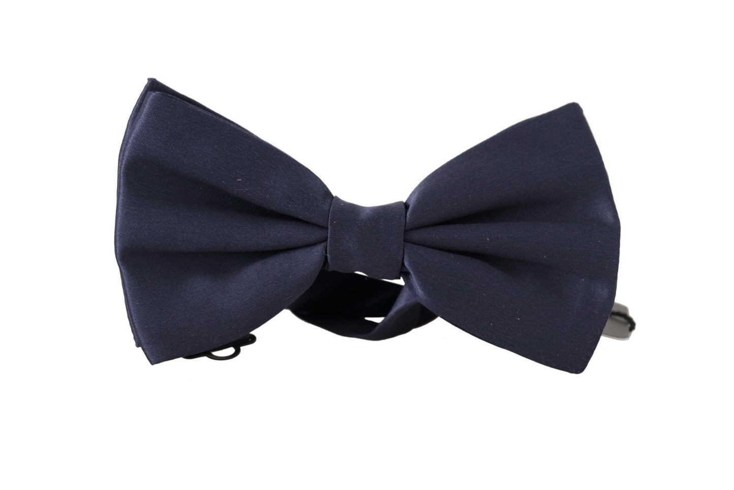 Dolce & Gabbana Elegant Sapphire Silk Bow Tie