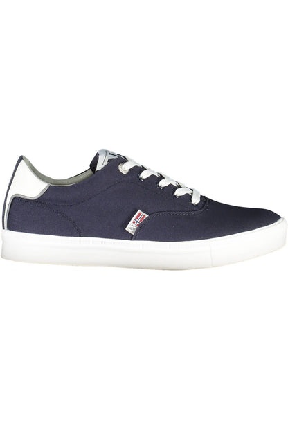 Napapijri Blue Polyester Men Sneaker