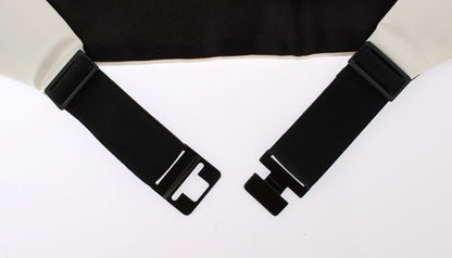 Dolce &amp; Gabbana Exklusiv White Silk Cummerbund