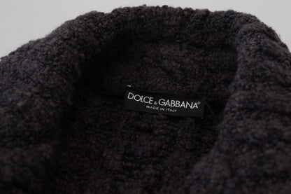 Elegante abrigo cruzado de lana y cachemira de Dolce &amp; Gabbana