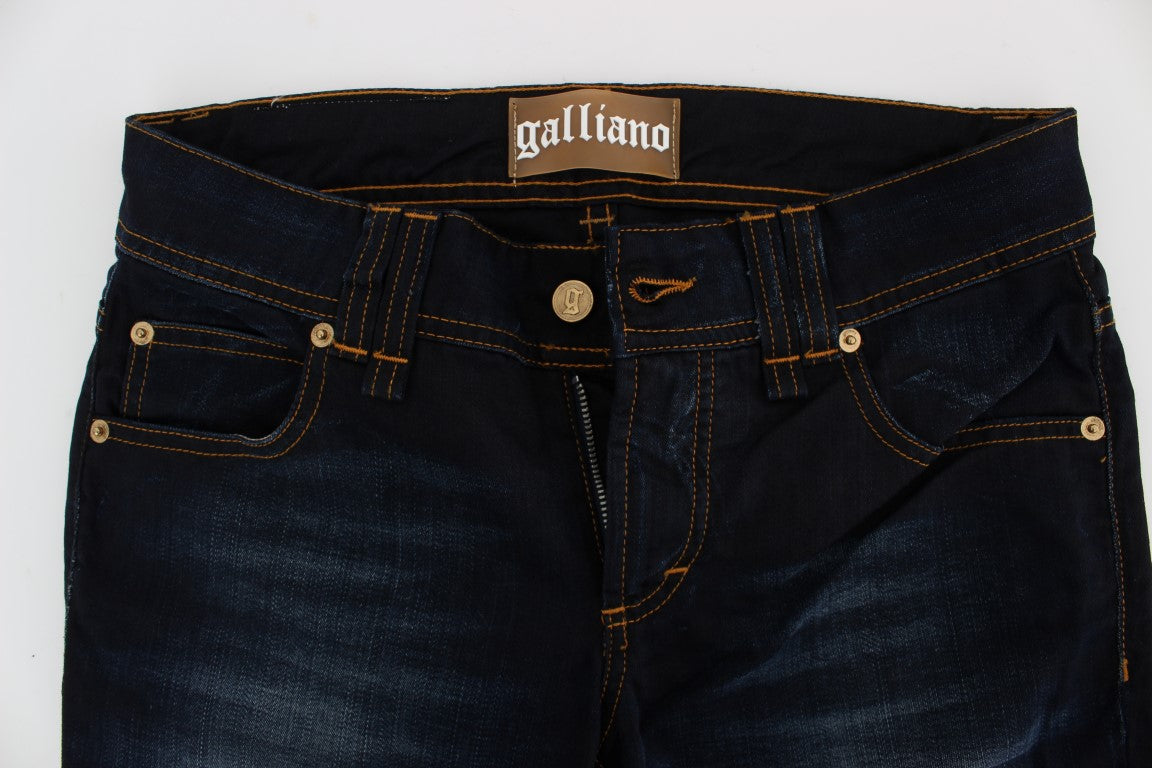 John Galliano Elegant Slim Fit designerjeans