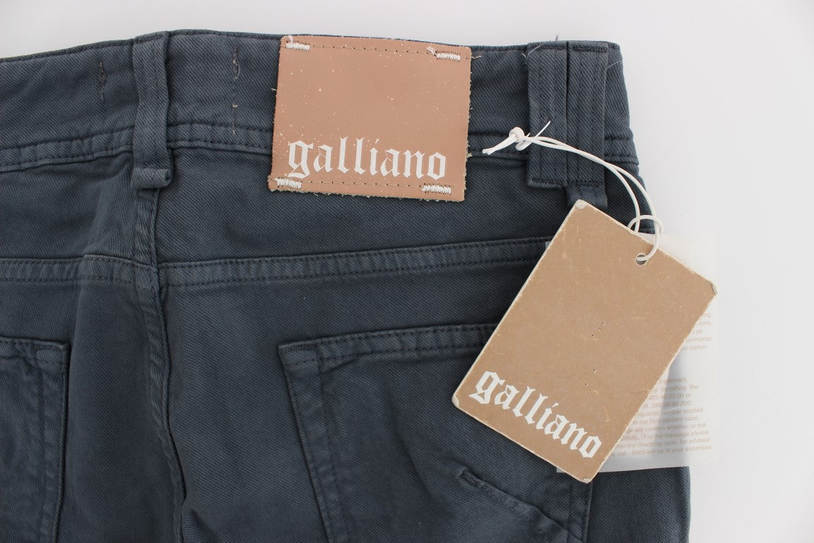 John Galliano Elegant Slim Fit Bootcut Jeans