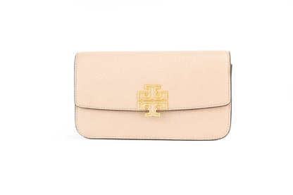 Bolso bandolera tipo cartera con cadena de piel de becerro Britten de Tory Burch