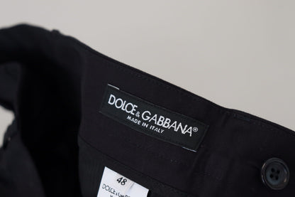 Pantalones chinos elegantes de vestir de corte entallado de Dolce &amp; Gabbana