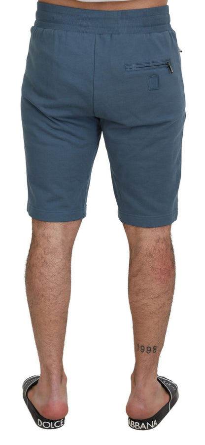 Dolce &amp; Gabbana Elegant Blue Bermuda Shorts - Normal passform