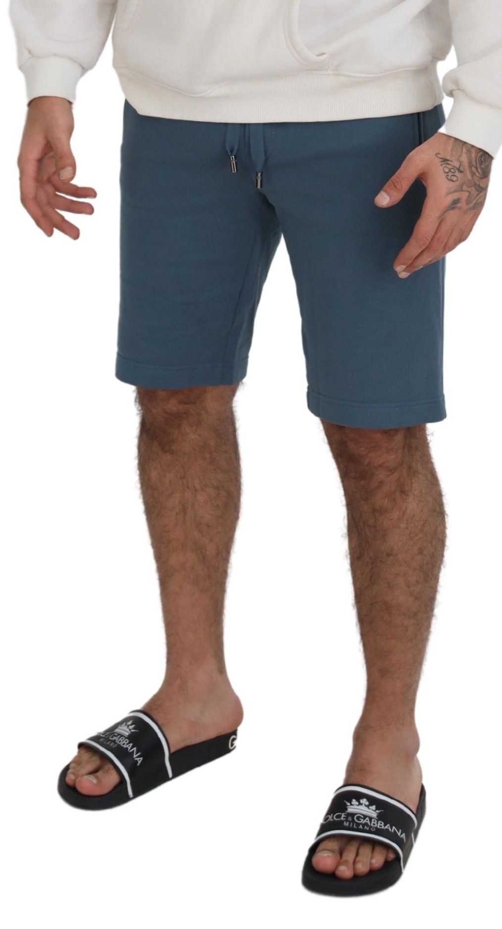 Dolce &amp; Gabbana Elegant Blue Bermuda Shorts - Normal passform