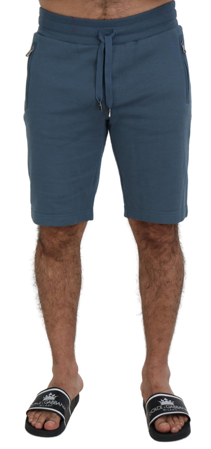 Dolce &amp; Gabbana Elegant Blue Bermuda Shorts - Normal passform