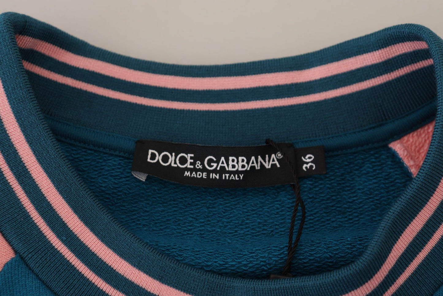 Dolce &amp; Gabbana Tropical Queen Cotton tröja med paljetter