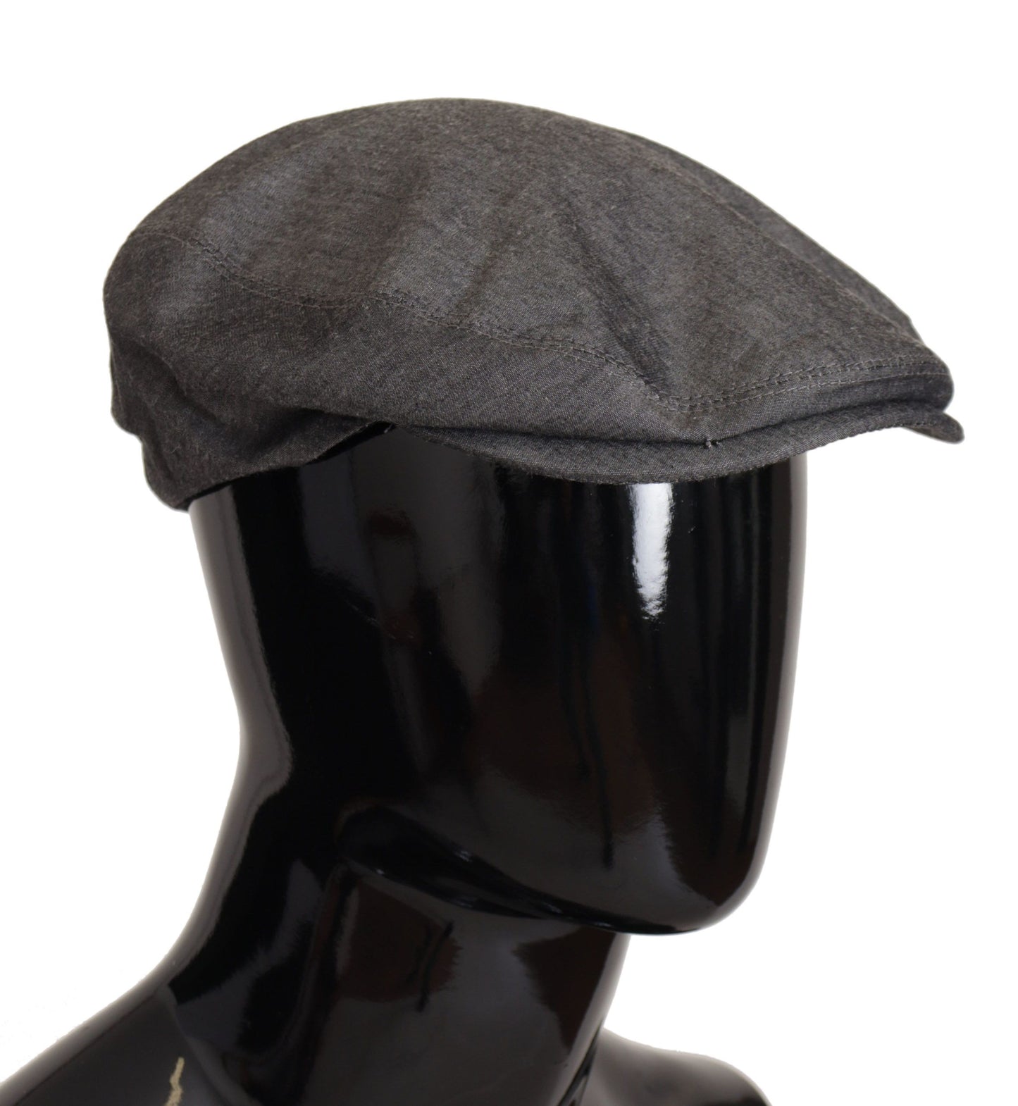 Dolce &amp; Gabbana Elegante gorra Newsboy gris