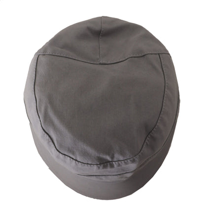 Gorra Newsboy elegante gris de Dolce &amp; Gabbana: accesorio clásico