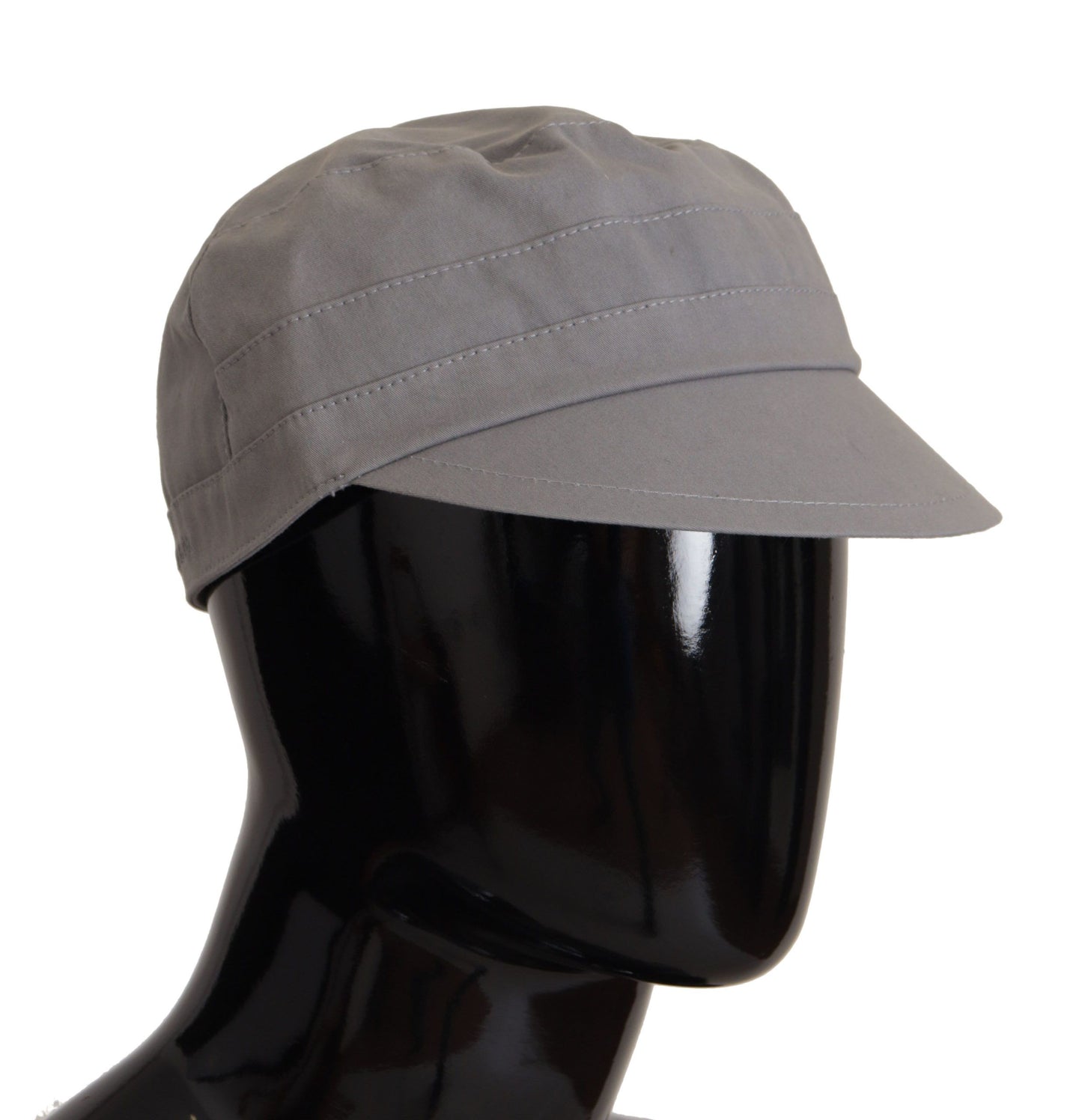 Gorra Newsboy elegante gris de Dolce &amp; Gabbana: accesorio clásico